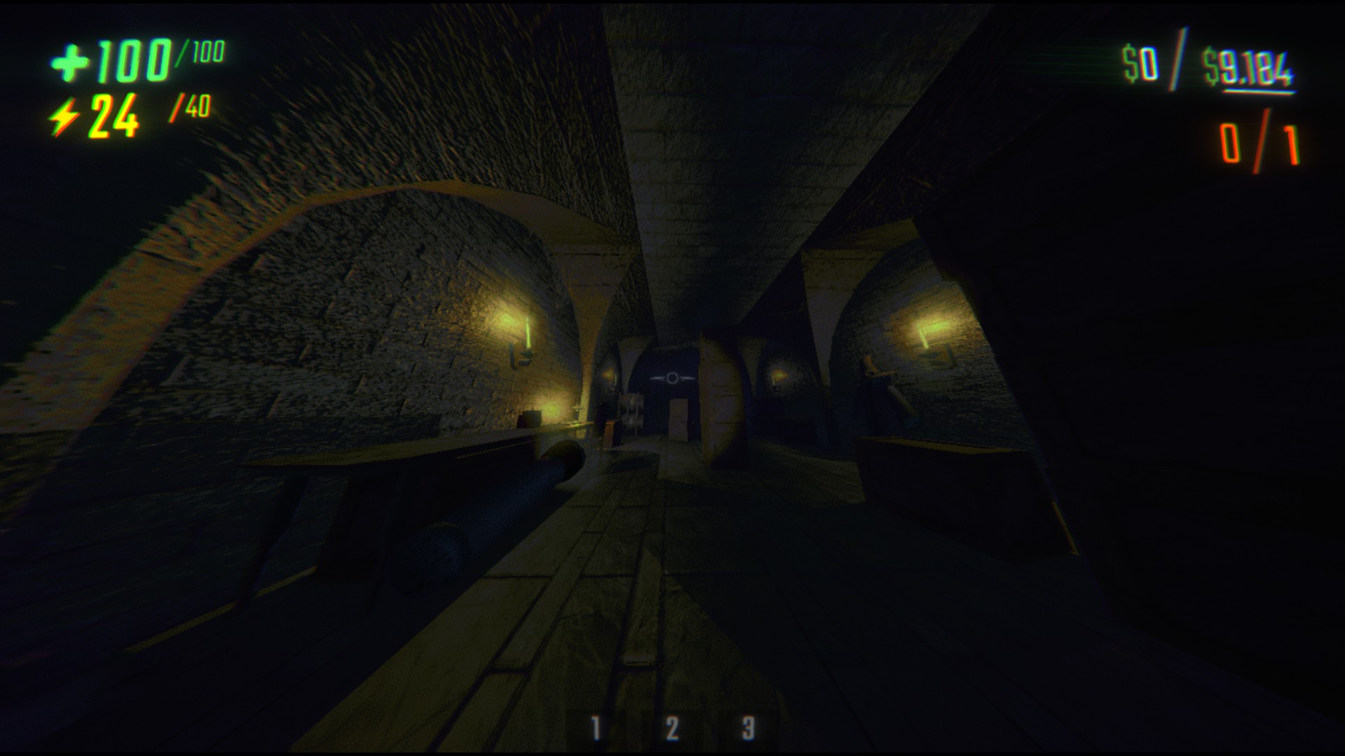 FovUpdate作者が公開した視野角変更後のゲーム画面の例