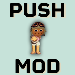 PushModのキャラクター入り配布アイコン